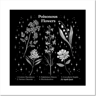 Poisonous Flowers Posters and Art